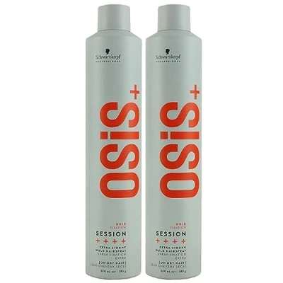 Image of Schwarzkopf OSIS Session Extreme Hold Hairspray 500 ml Pack of 2
