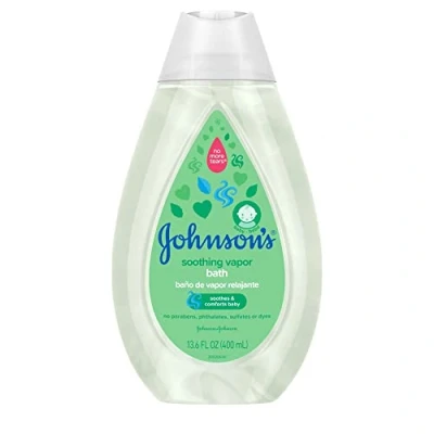 Image of Johnsons Baby Soothing Vapor Bath 13.6 Ounce (400ml) (2 Pack)