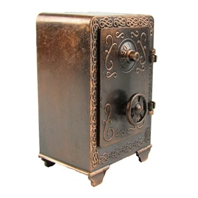 Image of IIV Treasure Gurus Miniature Bank Vault Money Safe Die Cast Pencil Sharpener