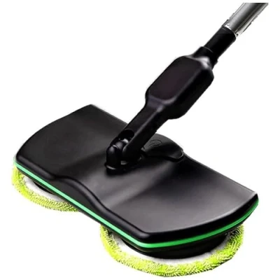Image of Electric Mop Cordless Spin Mop, 50 Min Running, Wireless Automatic Floor Home Handheld Rechargeable Cleaner Polisher for Hard Wood, Tile, Vinyl, Marble and Laminate