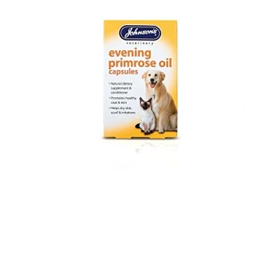 Image of Johnsons Vet Evening Dog and Cat Prim Oil Capsules, Pack of 60