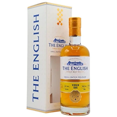 Image of The English Small Batch: Virgin Oak Single Malt Whisky, 46% vol, 70cl Gift Box