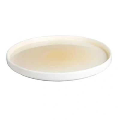 Image of Olympia Fondant Plates Lemon 270mm (Pack of 4)