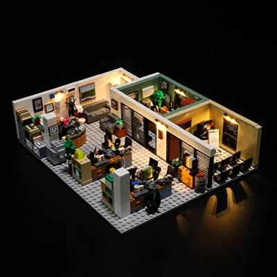 Image of LIGHTAILING LED Lighting Kit for Lego 21336 The Office Building Blocks Model Light Set Compatible with Model(Not Include Model)