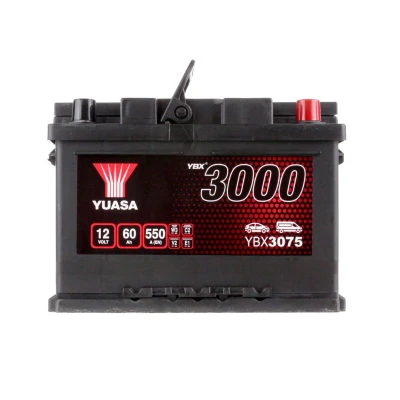 Image of Yuasa YBX3075 12V 60Ah 550A SMF Battery