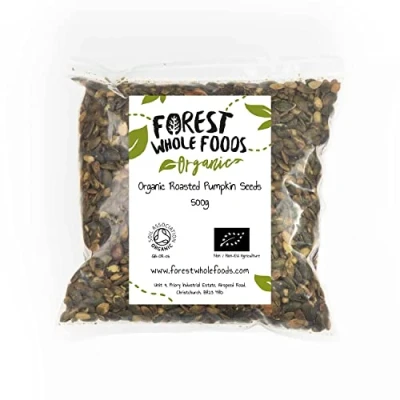 Image of Forest Whole Foods Organic Roasted Pumpkin Seeds (500g)
