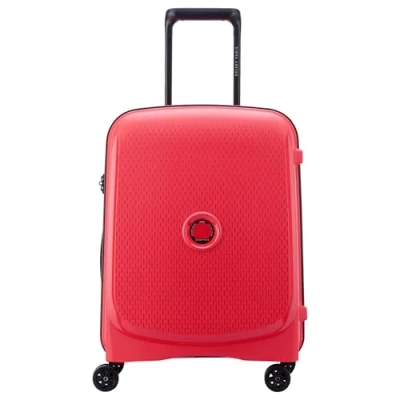 Image of DELSEY PARIS Belmont Plus Hard Cabin Suitcase, Tangerine Orange, S (55x40x20 cm)