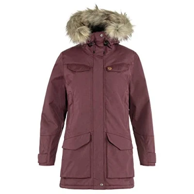 Image of Fjallraven 86369 357 Nuuk Parka W/Nuuk Pro W Jacket Women&#039;s Port Size M