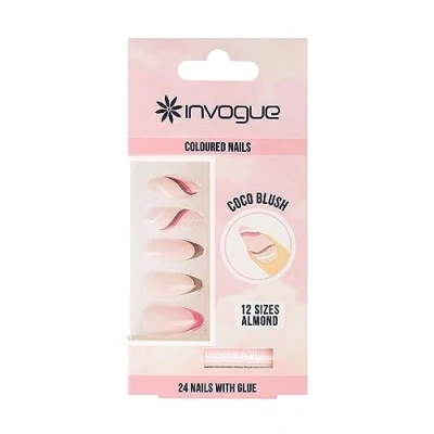 Image of Invogue Coco Blush Almond Nails (24 Pieces)