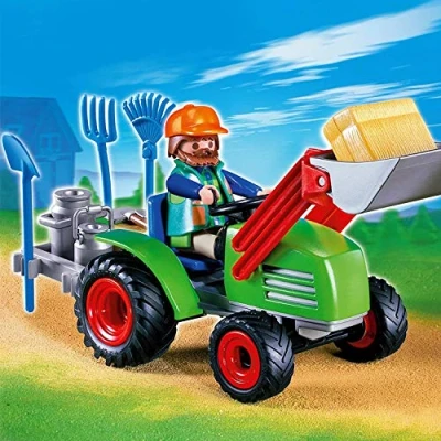 Image of Playmobil Farmer&#039;s Tractor 4143