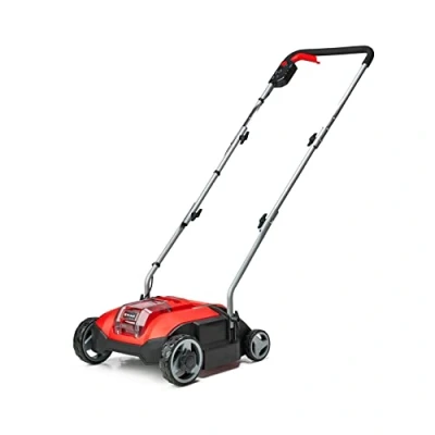 Image of Einhell Power X Change 18V Cordless Lawn Scarifier Brushless Motor, 28cm Raking Width, 3 Working Depths, For Lawns And Gardens GC SC 18/28 Li Solo Rake (Battery Not Included)