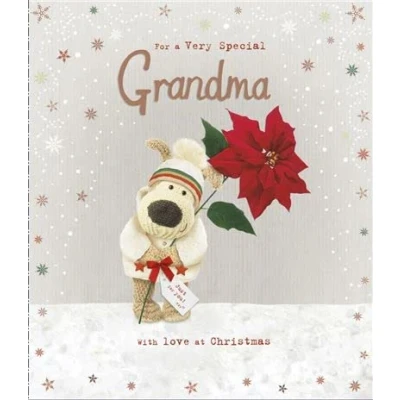 Image of Cards UK Greeting Boofle Grandma Christmas Card for a Very Special with Love at