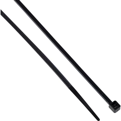 Image of 5x Edison Black Cable Ties 2.5 x 100mm, Pack of 100
