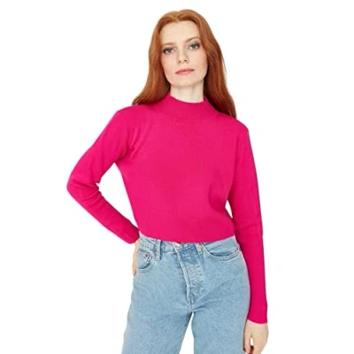 Image of Trendyol Sweater Pink Oversize
