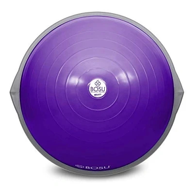 Image of BOSU 72 10850 Home Gym Equipment The Original Balance Trainer 65 cm Diameter, Purple and Gray