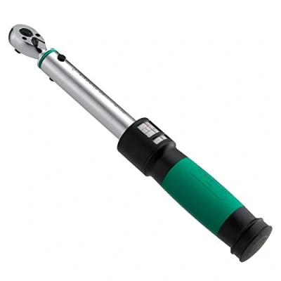 Image of WIESEMANN 1893 Torque Wrench for Bicycles 1/4 inch 3 25Nm Ensure Series from I with Double Scale &amp; Right Hand Tightening Made of Q 30 Chrome Plated Steel in Trasport Box 81444