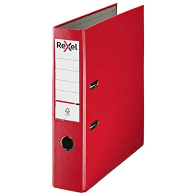 Image of Rexel Lever Arch File Polypropylene ECO A4 75mm Red Box 10 2115713x10