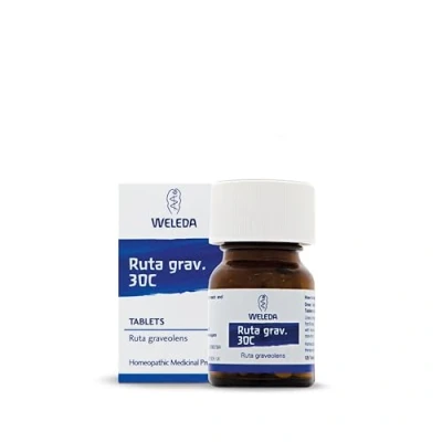 Image of Weleda Ruta Grav. 30C, Homeopathic Medicinal Product, Graveolens Vegetarian, 125 Tabs