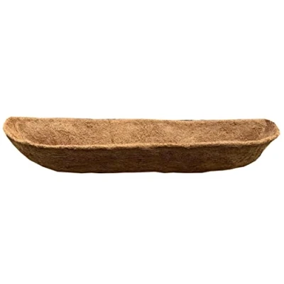 Image of Selections Garden Co Wall Basket Planter Coco Trough Liner 75cm