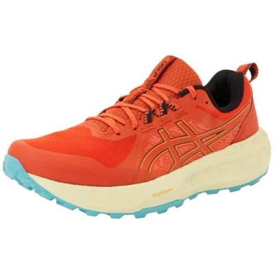 Image of Asics GEL Sonoma 8 Trail running shoes, Men&#039;s, Size: 6.5, Red clay/black shoes