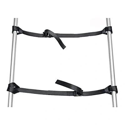 Image of Car Roof Rack Loop Tie Down Straps,Short Cam Buckle Crossbars Straps for Kayak, Surfboard, Paddle board, Surf Lashing Straps. Longboard, Bodyboard, Truck, Dock,Boat, Trailer,ATV, Dirt Bike, Canoe