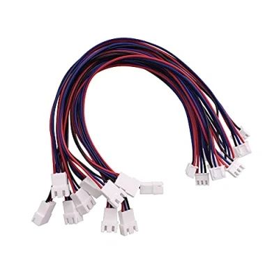 Image of YIXISI 10 PCS JST XH 2S LiPo Battery Balance Charger Extension Wire Cable, Plug Connector 220mm, Charging Cable Lead Adapter for RC Drone DIY