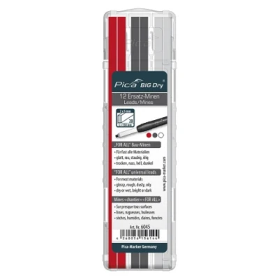 Image of PICA BIG Dry Refill set for All Red, Graphite, White