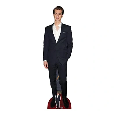 Image of STAR CUTOUTS CS942 Andrew Garfield Black Suit Lifesize Cardboard Cutout With Free Mini, Regular