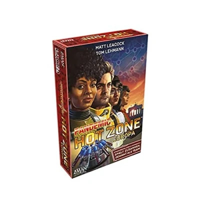Image of Z Man ZMND0020 Asmodee Pandemic Hot Zone: Europe, Family Game, Strategy German, Multicoloured, Colourful