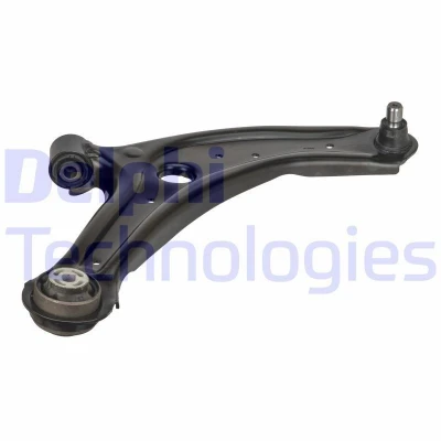 Image of 2084192, 2112616, 2201370, 2337423, H1BC3042AD Suspension Arm DELPHI TC6989 with ball joint Front Axle Right, Lower Control Sheet Steel