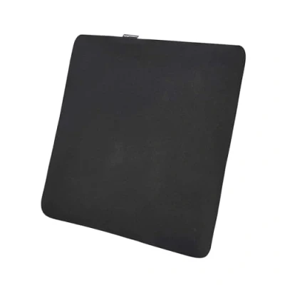 Image of Amazon Basics Square Memory Foam Seat Cushion, 37.6 x 38 3 cm, Black
