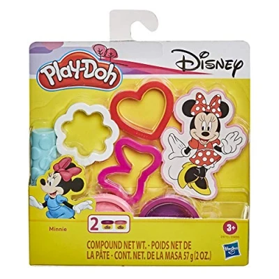 Image of Play Doh Disney Minnie Mouse 5 Piece Toolset for Kids 3 Years and Up with 2 Non Toxic Colors