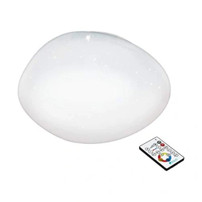 Image of EGLO Sileras Wall/Ceiling Light Steel 21 W White