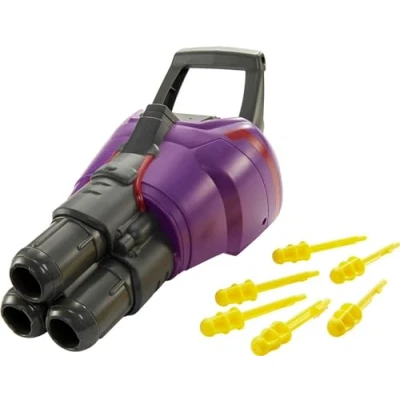 Image of Disney and Pixar Lightyear Zurg Blaster Role Play Toy, Movie Inspired Purple Triple Shooter with 3 Projectiles, Gift for Fans Ages 4 Years &amp; Older, HHJ58