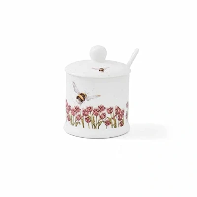 Image of Wrendale Designs &#039;Flight Of The Bumblebee&#039; Conserve Pot &amp; Spoon
