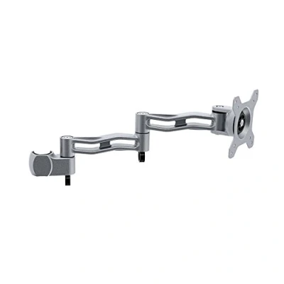 Image of Duronic Spare Arm Set DML5 SR Whole DM35 with VESA Head Compatible All Monitor Desk Mounts &amp; Poles SILVER Aluminium 18x4cm each Use to Extend DM351, DM352, DM353, DM354