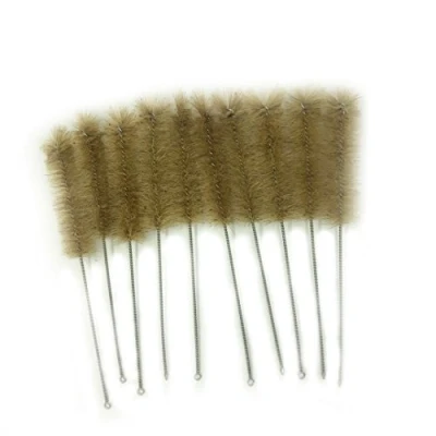 Image of 10PCS Test Tube Brush Glass Bottle Science Laboratory Cleaning Chemistry Tool (28cm)