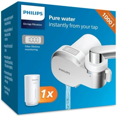 Image of PHILIPS Water Ontap Filter AWP3705P1/10 MICROFILTRATION mit DIGITALEM DISPLAY, 1000 L Filtrationskapazität