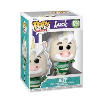 Image of Funko POP! Movies: Luck Jeff Collectable Vinyl Figure Gift Idea Official Merchandise Toys for Kids &amp; Adults Movies Fans Model Collectors and Display
