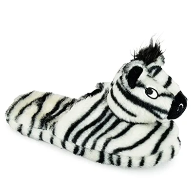 Image of Undercover Ladies Zebra Slippers FT1949 Black/White 5 6