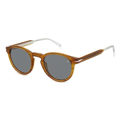 Image of Sunglasses David beckham Db 1111/s col. b4l/ir Man Round Yellow