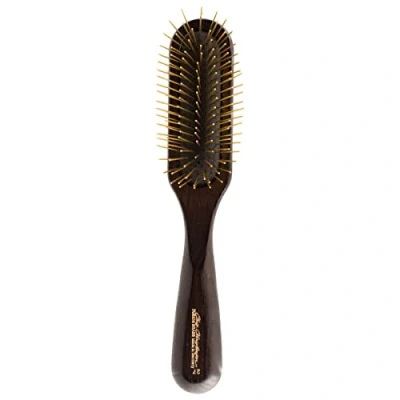 Image of Chris Christensen 27 mm Oblong Pin Dog Brush, Fusion Series, Groom Like a Professional, Brass Pins, 100% Static Free, Ground and Polished Tips