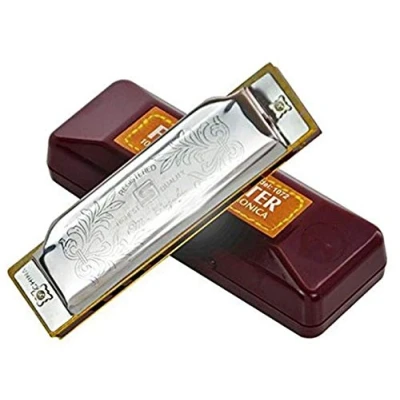 Image of Suzuki Folkmaster Harmonica in F#