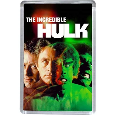 Image of Incredible Hulk Classic TV Fridge Magnet 5 x 7.5 cm