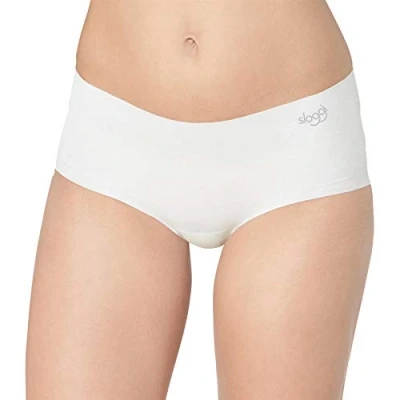 Image of 1 Pair White Zero Modal Short Style Knickers Ladies Extra Small Sloggi