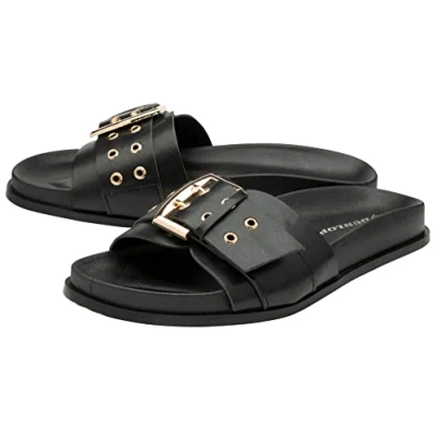Image of DUNLOP 2023 Shiloh Sandals Black UK 6