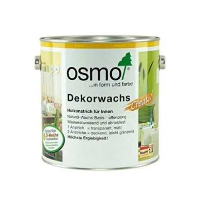 Image of Osmo 3186 Wood Wax Finish White matt 375ml