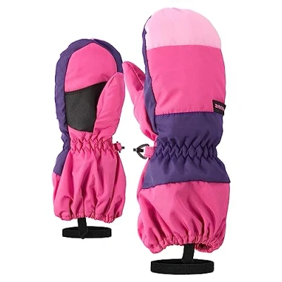 Image of Ziener Liwi Ski Gloves, unisex Children, child, 801975, Pop pink, 86cm
