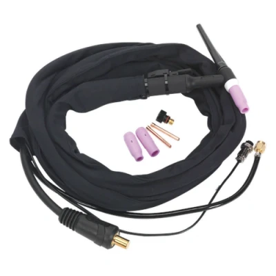 Image of Sealey Inverter TIG Welding Torch 25mm² with Push Button