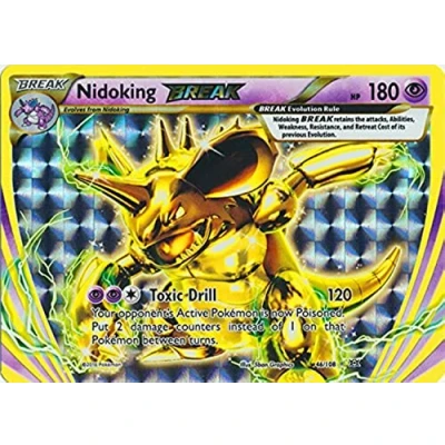 Image of Pokemon Nidoking Break (46/108) XY Evolutions Holo
